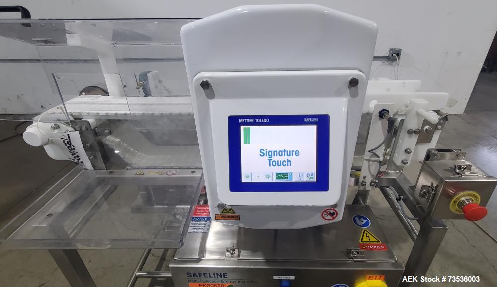 Buy Used Mettler-Toledo SL1500 Metal Detector – Stainless Frame, Touchscreen